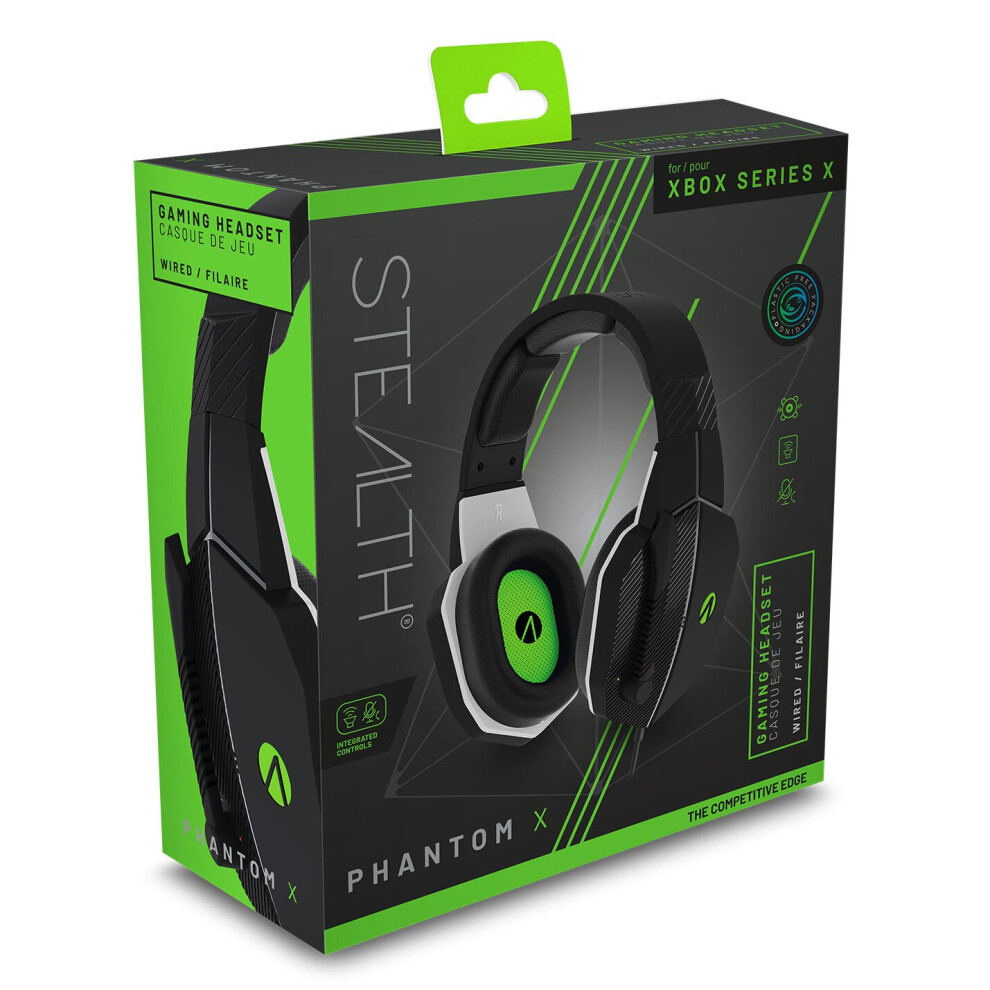 Stealth Sx-Phantom X Stereo Gaming Headset For Xbox Series X Black 5055269711575