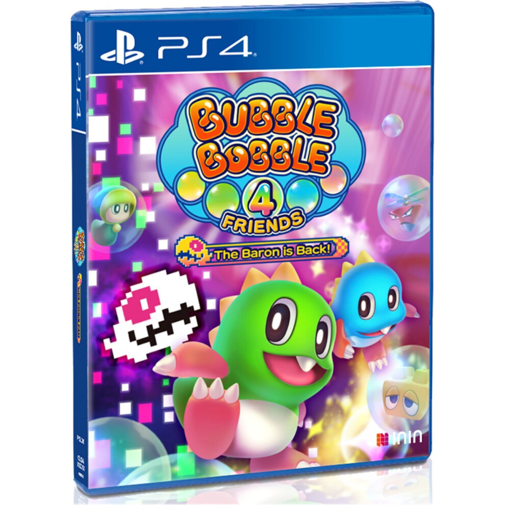 Bubble Bobble 4 Friends The Baron is Back! PS4 Game