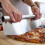 Rocking Pizza Cutter Blade Multi Use Stainless Steel Slicer with Cover M&W 3