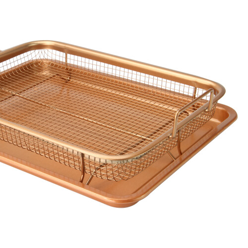 Copper Crisping Basket & Baking Tray | M&W 2