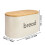 Maison & White Cream Bread Bin with Bamboo Lid - Doubles as Cutting Board, Keeps Bread Fresh 6