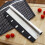 Rocking Pizza Cutter Blade Multi Use Stainless Steel Slicer with Cover M&W 5