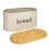 Maison & White Cream Bread Bin with Bamboo Lid - Doubles as Cutting Board, Keeps Bread Fresh 4