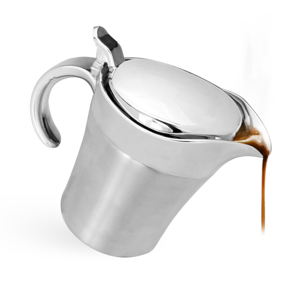 Stainless Steel Gravy Boat - 500ml Double Insulated Jug Food Flask M&W