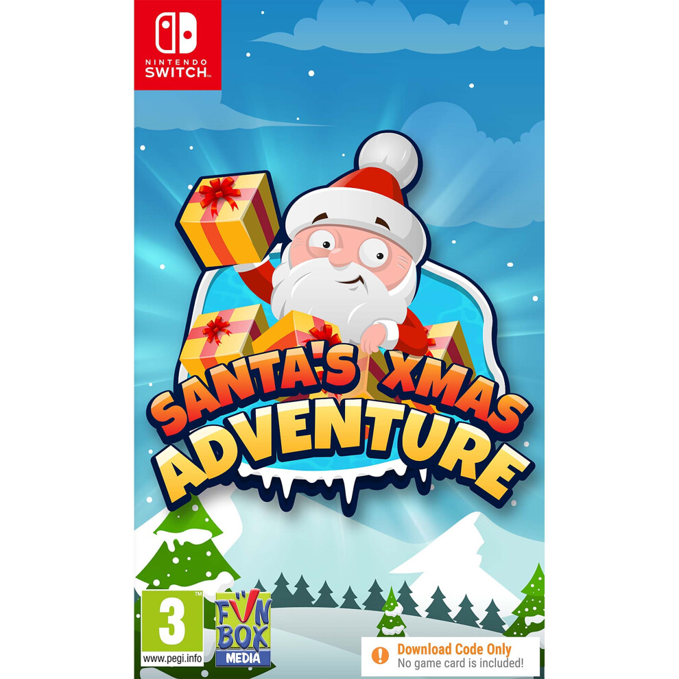 Santa's Xmas Adventure Nintendo Switch Game [Download Code In A Box] 5055377603946