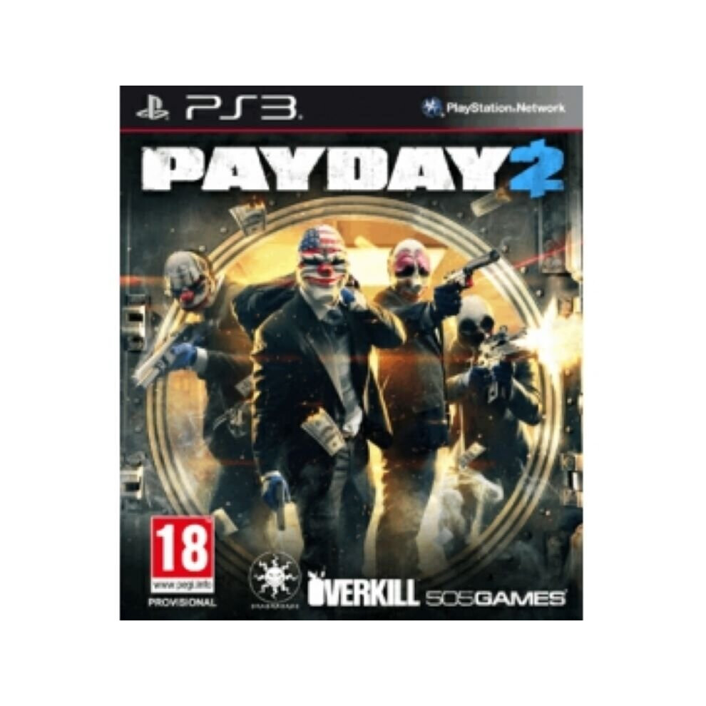Payday 2 Game Ps3 812872014425
