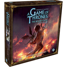 A Game of Thrones Brädspel Mor av Drakar Expansion Strategispel för Barn & Vuxna, 14+, 3-8 Spelare, 2-4 Timars Speltid