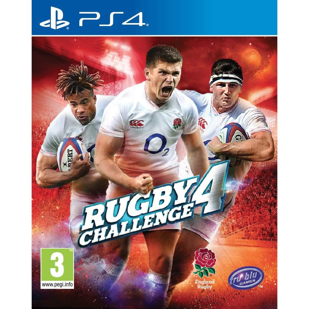 Tru Blu Rugby Challenge Ps4 Game Size 4