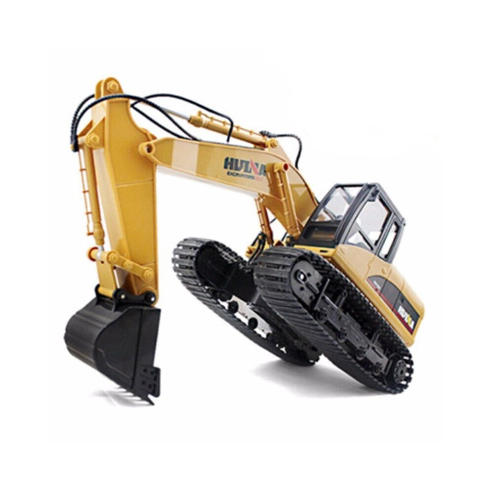 Huina 1/14Th 15 Channel 2.4G Excavator With Die Cast Bucket