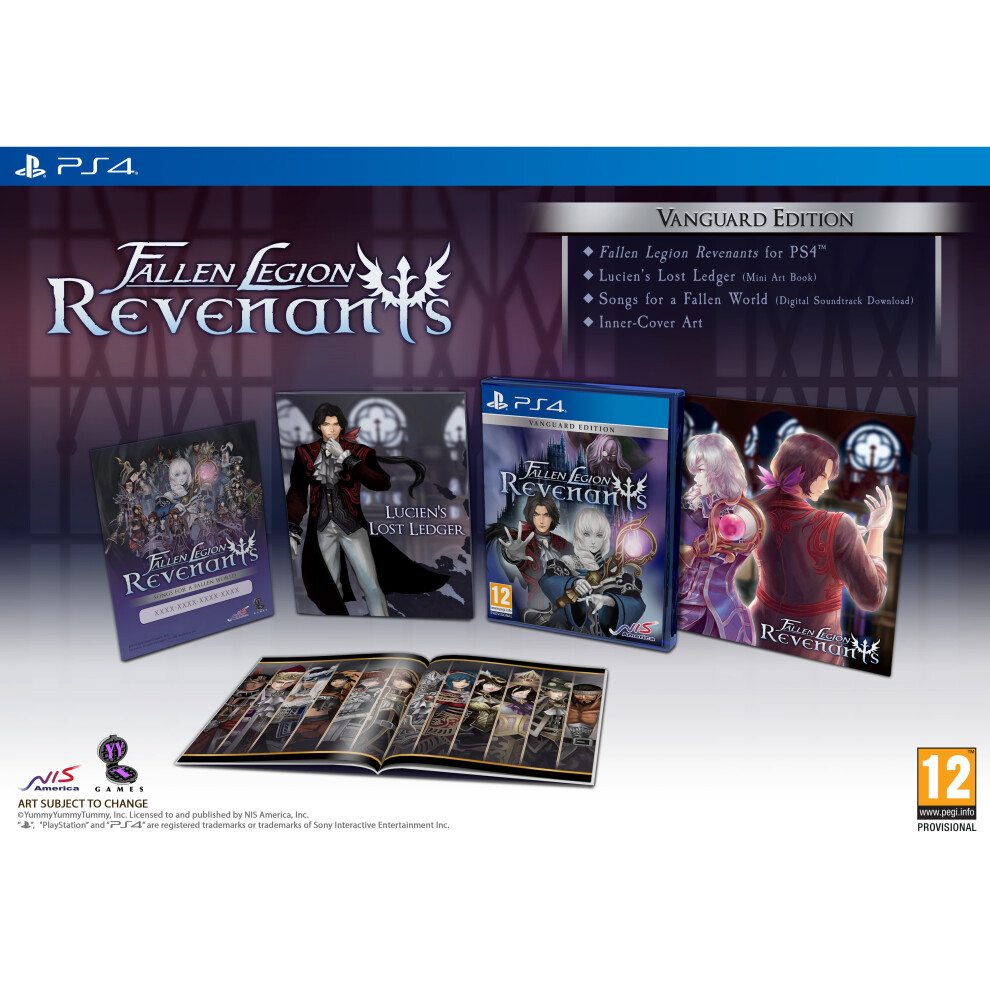 Fallen Legion Revenants Vanguard Edition Ps4 Game 810023036173