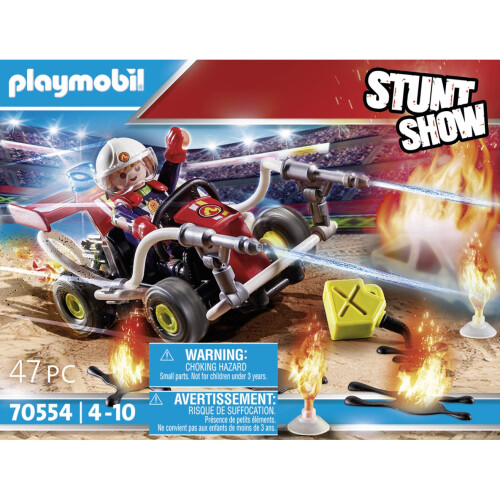 PLAYMOBIL Playmobil Stunt Show Fire Quad