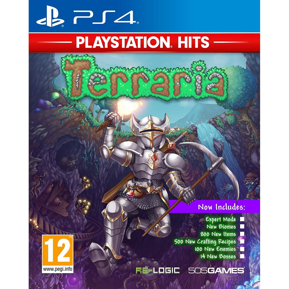 Terraria Ps4 Game (Playstation Hits) 8023171044675