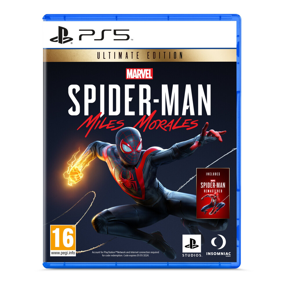 Playstation Marvel's Spider-Man Ultimate Edition Miles Morales Ps5 Game