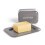 Butter Dish with Lid in Grey | M&W 2