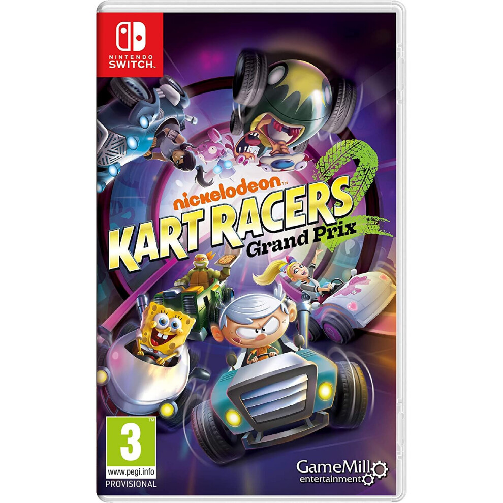 Nickelodeon Kart Racers 2 Grand Prix Nintendo Switch Game 5016488136037