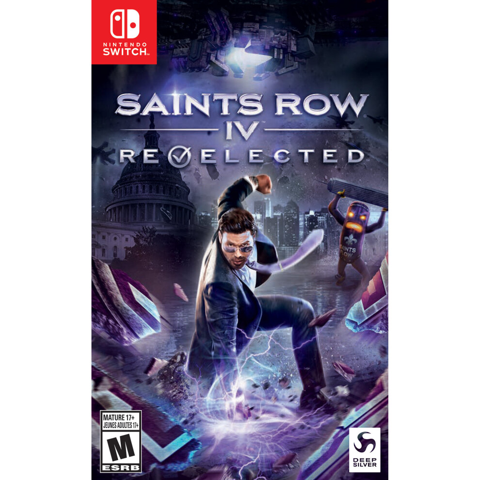 Saints Row Iv Re-Elected Nintendo Switch Game (#) 816819016107