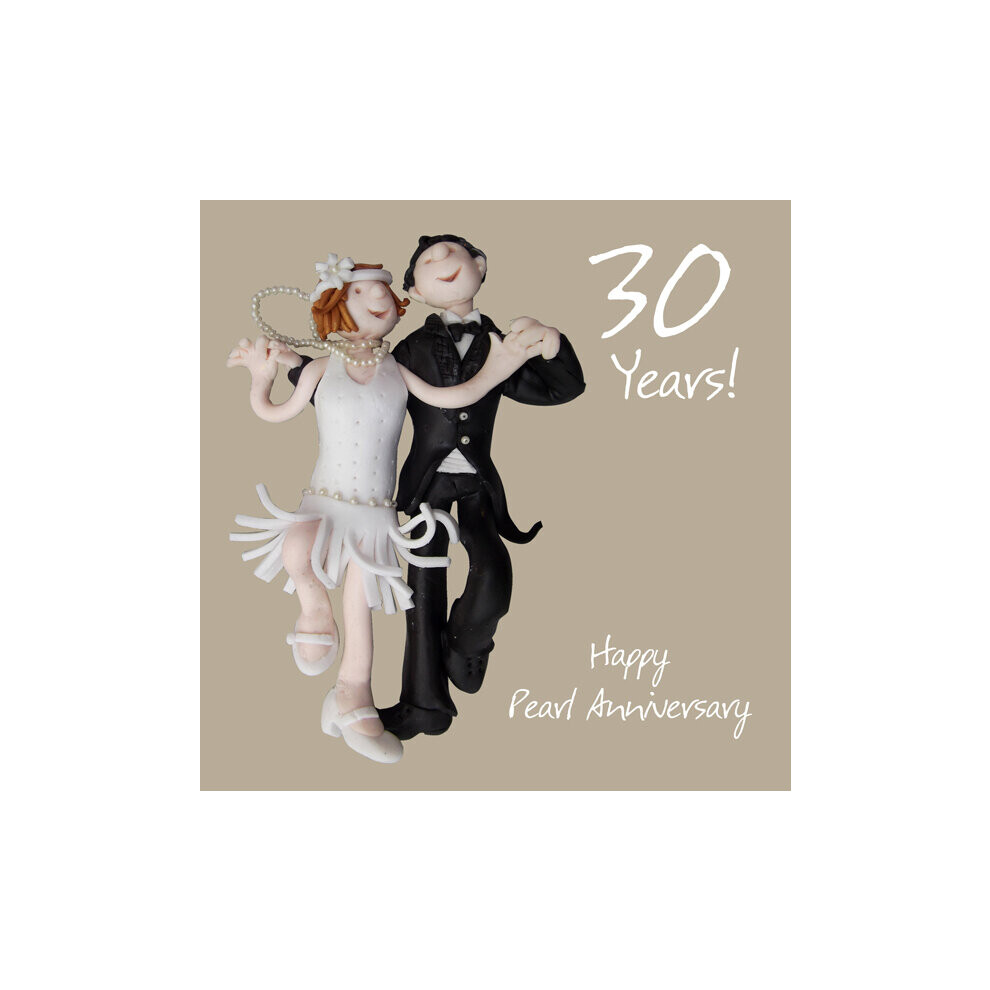One Lump Or Two Range Happy 30Th Pearl Anniversary Greeting Card One Lump Or Two Holy Mackerel Cards