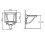 Wall Mounted Clear Shower Seat Folding Solid Plastic Bathroom 8