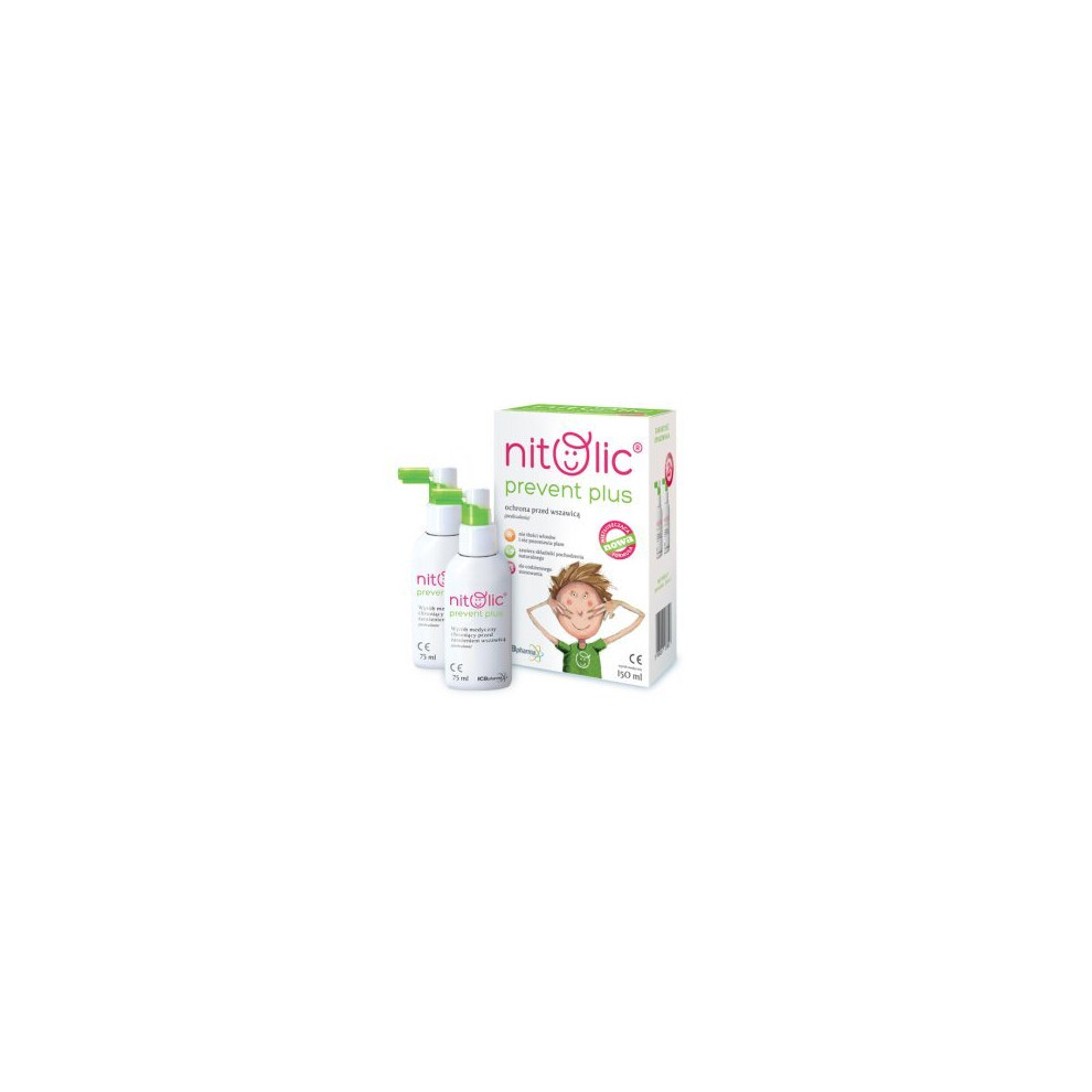 Nitolic Prevent Plus 150ml spray against head lice, przeciw wszawicy