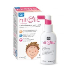 Pipi Nitolic, spray do eliminacji wszy i gnid, 30 ml + grzebień