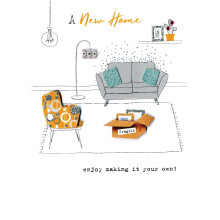 New Home Enjoy Making It Your Own Irresistible Greeting Card Embellished Cards