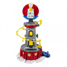 (New) - Nickelodeon PAW Patrol, Mighty Pups Super Paws Lookout Tower Playset with Lights and Sounds, for Ages 3 and Up