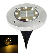 (Warm) 4pc LED Solar Decking Lights