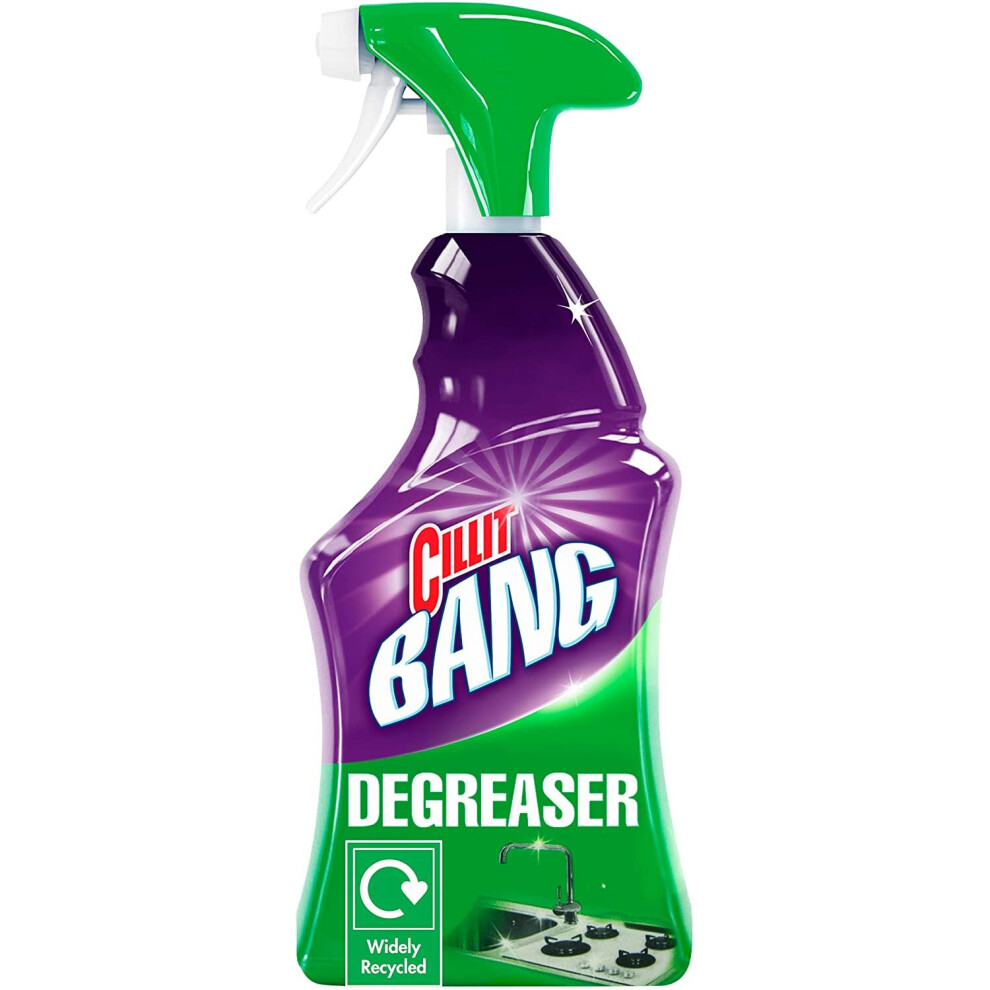 Cillit Bang Grease Sparkle Powerful Cleaning Solution Stain Removal  750ml