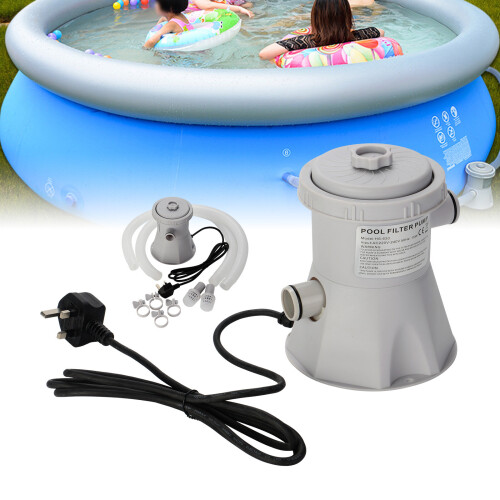 Electric Swimming Pool Filter Pump Powerful Water Cleaning System