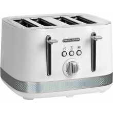 (White) Morphy Richards Illumination 4 Slice Toaster Black or White