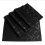 (Black) Table Placemats Place Mat PVC Heat Insulation 6pcs 11