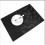 (Black) Table Placemats Place Mat PVC Heat Insulation 6pcs 1