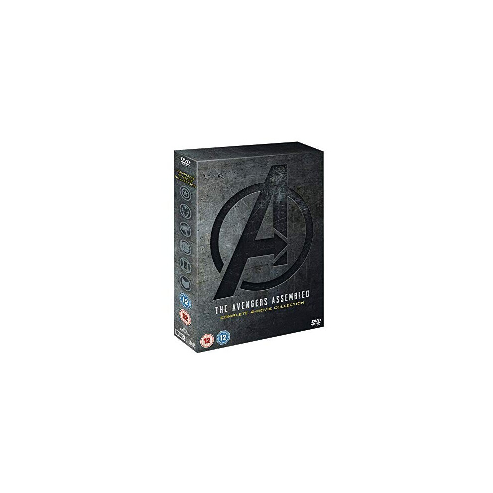 Marvel Studios Avengers 1-4 Complete Boxset [Dvd] [2019]