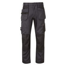 (38, Regular 30") X Motion Stretch Work Trousers 725 Grey/Black