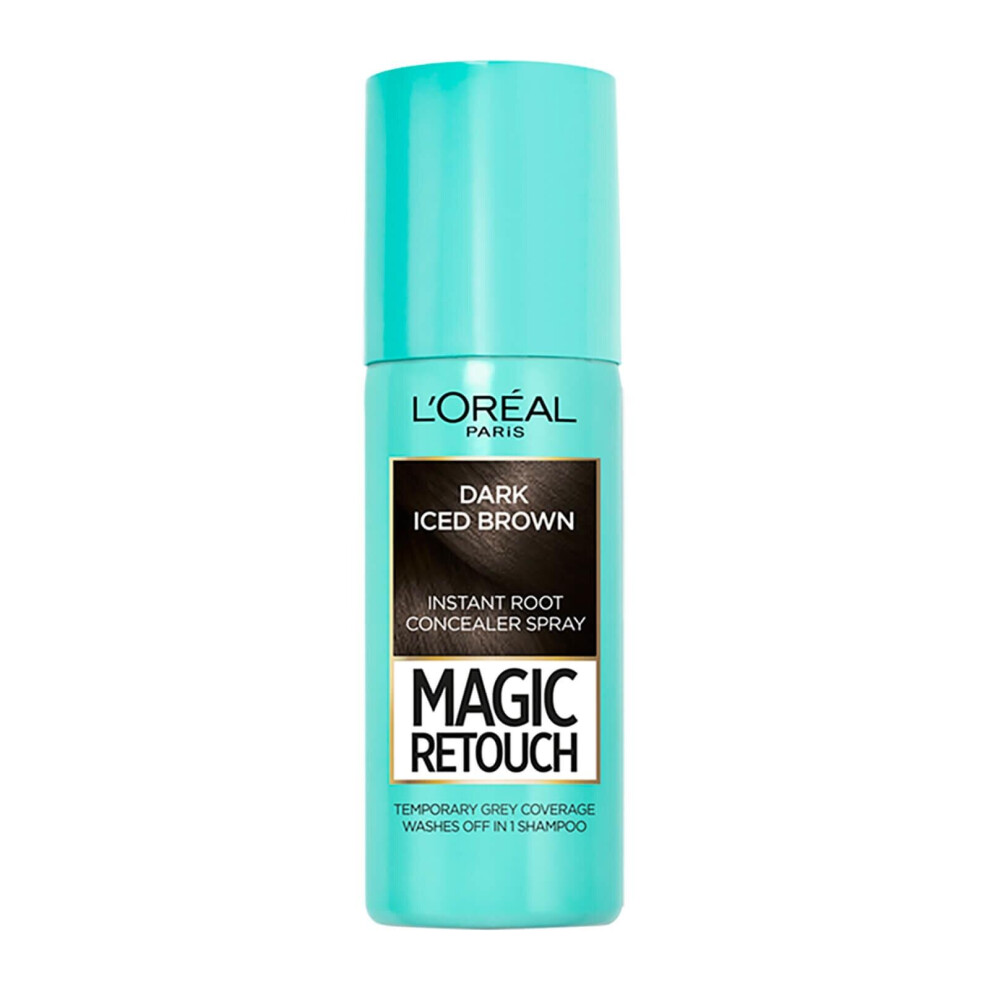 L'Oreal Magic Retouch Spray 75ml - Dark Iced Brown