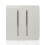 Trendi Switch Trendi 2 Gang 2 Way Modern Glossy 10 Amp Rocker Light Switch White 1