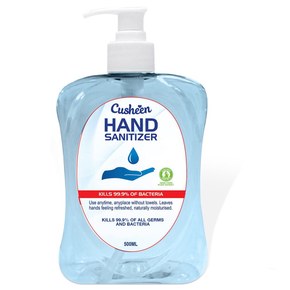 Cusheen Hand Sanitizer Aloe-Vera Fragranced, 500ml