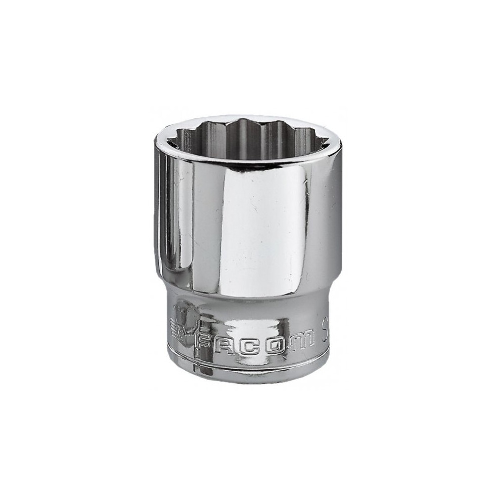 Facom J.12 12mm 12 Point Bi-Hex Socket 3/8" Square Drive 27mm Long