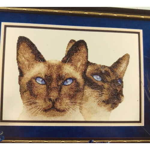 Naturally Cats Counted Cross Stitch Chart Pattern - Cross My Heart 1