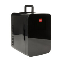(10L Black) SENSIOHOME Mini Fridge Cooler & Warmer | 12v, UK & EU Plug