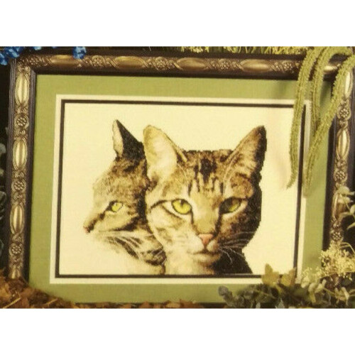 Naturally Cats Counted Cross Stitch Chart Pattern - Cross My Heart 2