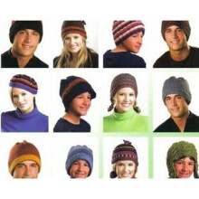 Knit A Dozen Beanies Hats Knitting Pattern