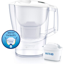 Jarra filtrante - BRITA - Aluna - 2,4L - Branco - 1 cartucho Maxtra+