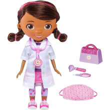 Doc McStuffins Wash Your Hands Doll - 11-Inch Interactive Doll Sings Wash Your Hands Song (92616)
