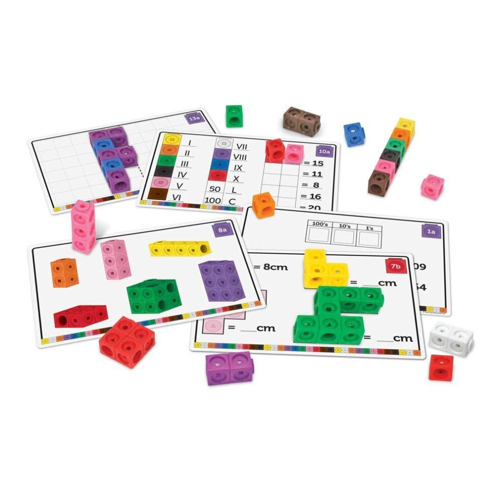 Learning Resources Mathlink Cubes Maths Fluency Set