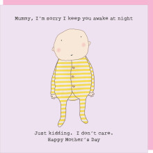 Rosie Made A Thing Mummy Just Kidding Mother's Day Card Greeting Cards