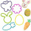 Pack Of 5 Springtime Cookie Cutters In String Bag 1