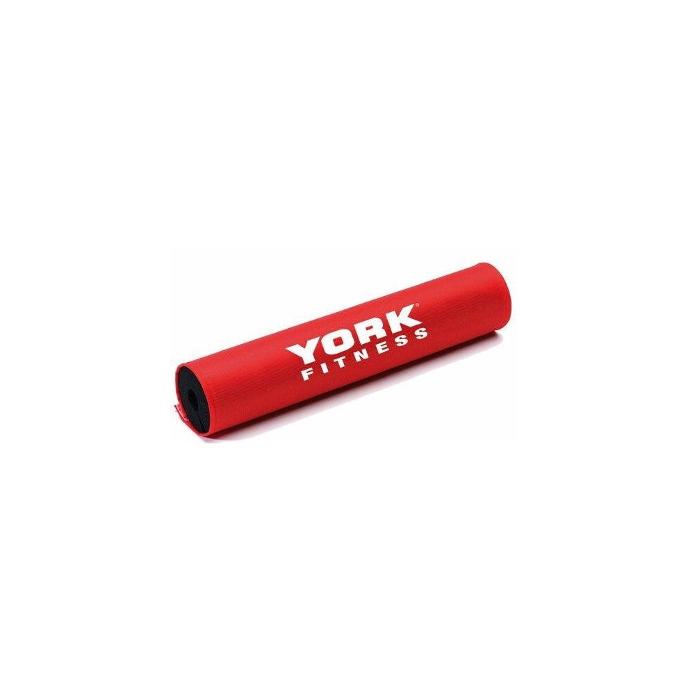 York Fitness York Barbell Pad Squat Bar Support Weight Lifting Protective Foam