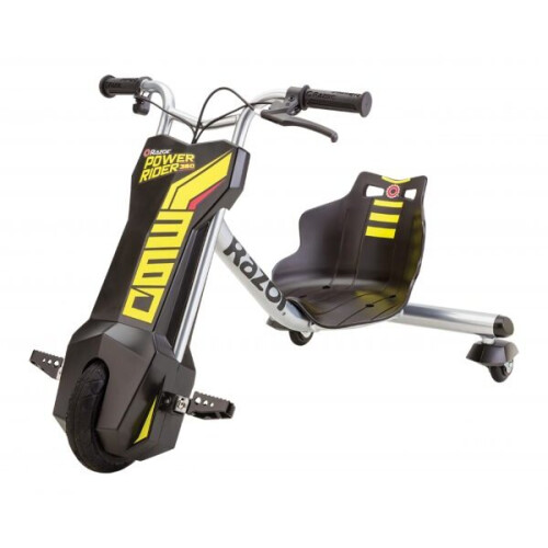 Razor PowerRider 360 - Black/Yellow 12 volt