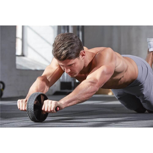 Adidas Adidas Ab Wheel Abdominal Roller Core Exerciser Roll Fitness Exercise Trainer 1
